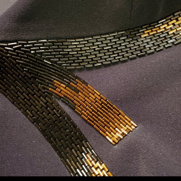 STUNNING DAY MOR BLACK DRESS JACKEY SZ 8 - Picture 4 of 7